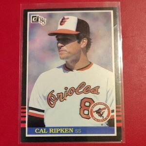 Cal Ripken 1985 Donruss #169 Baltimore Orioles Baseball Card